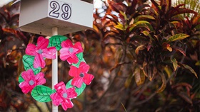 DIY RSL Poppy Wreath